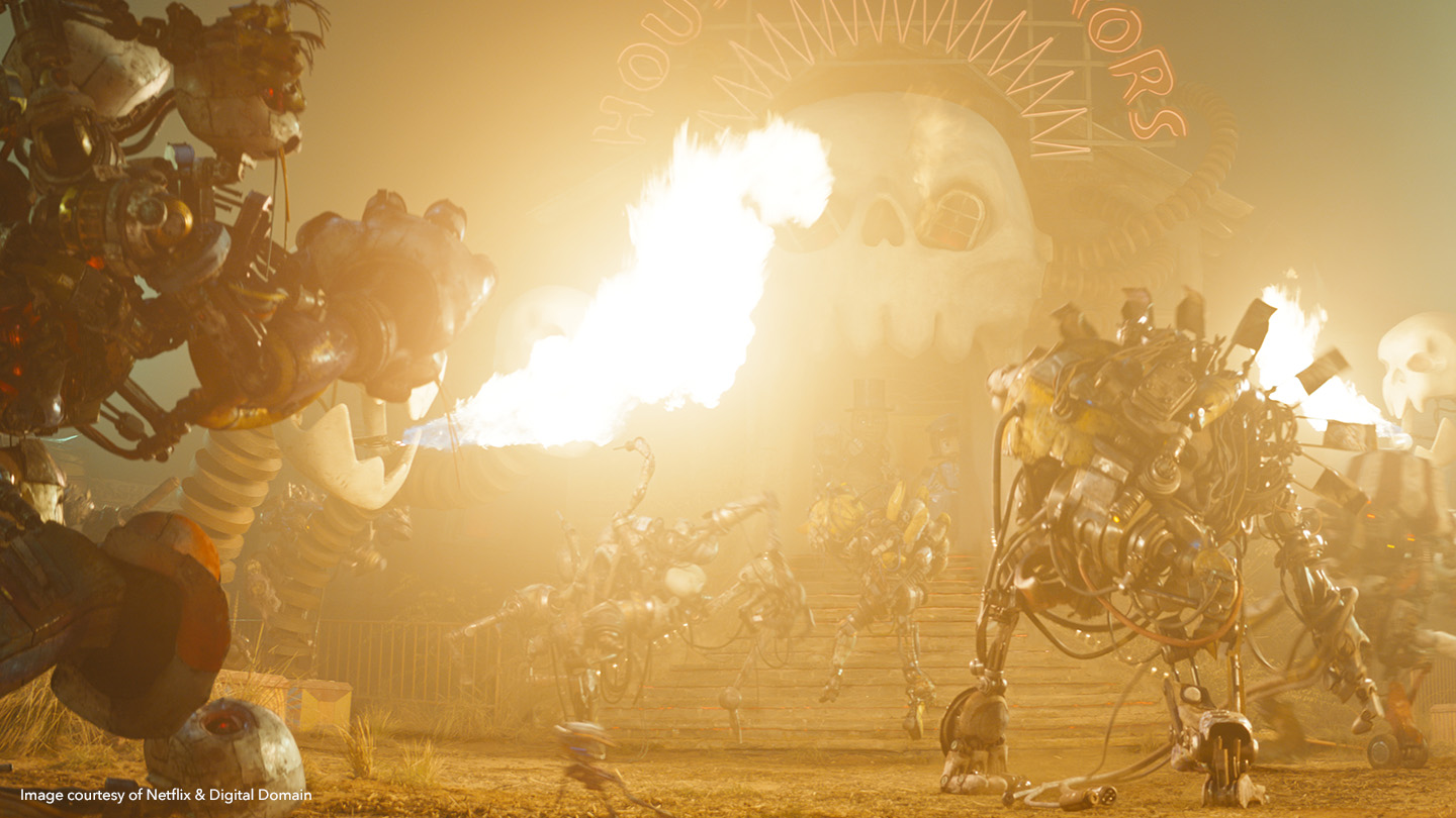 Scavenger robots in The Electric State