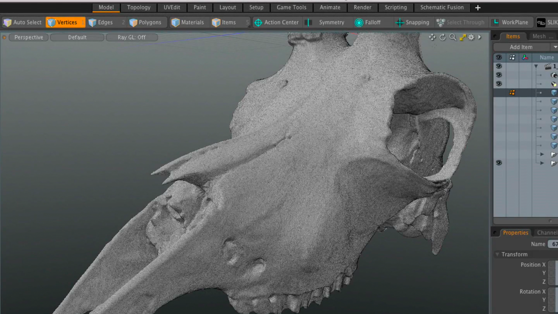 Automatic Retopology means real time sculpting is now available in Modo 10.2