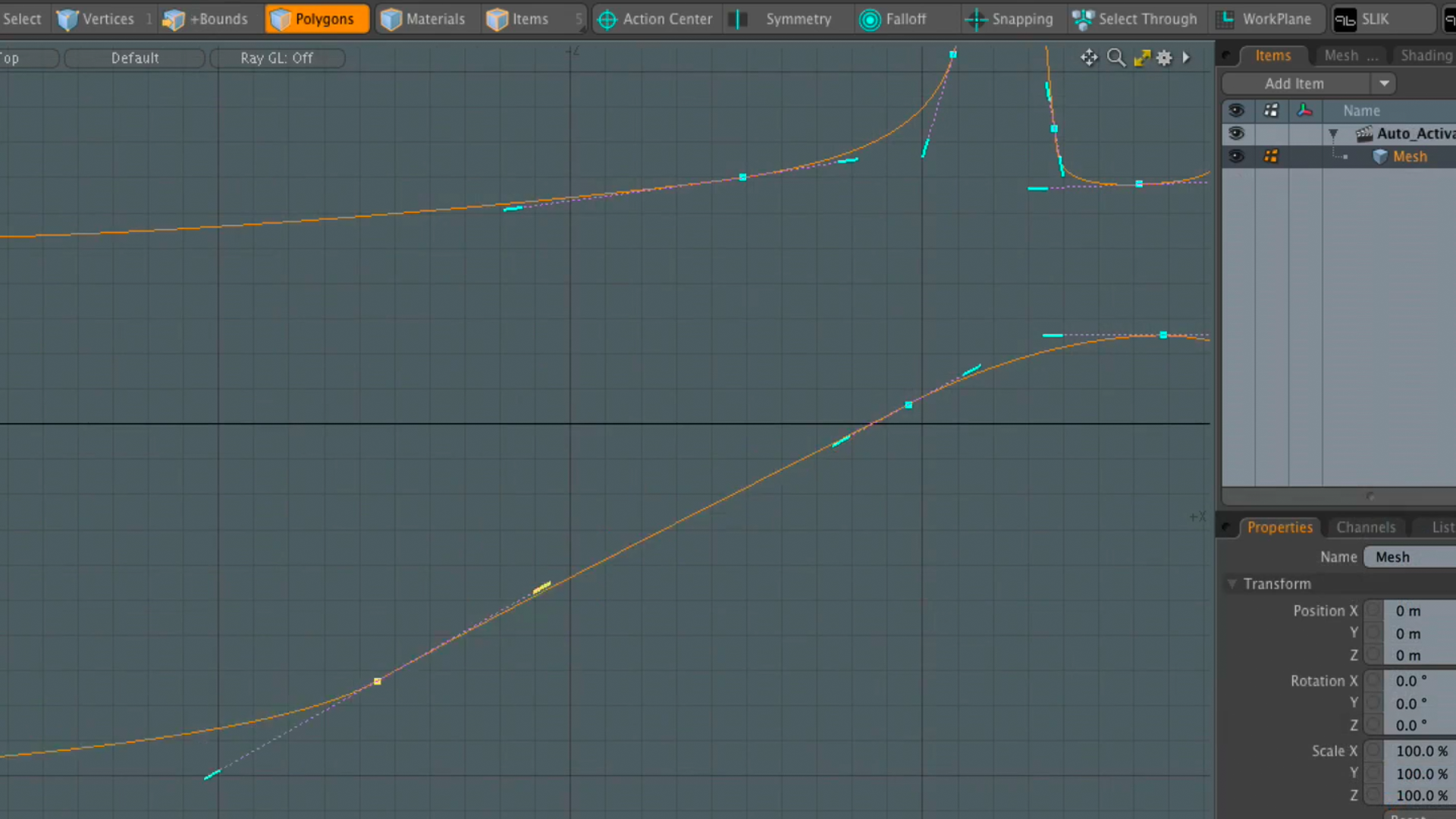 Improvements to bézier curve editing mean more control over your models