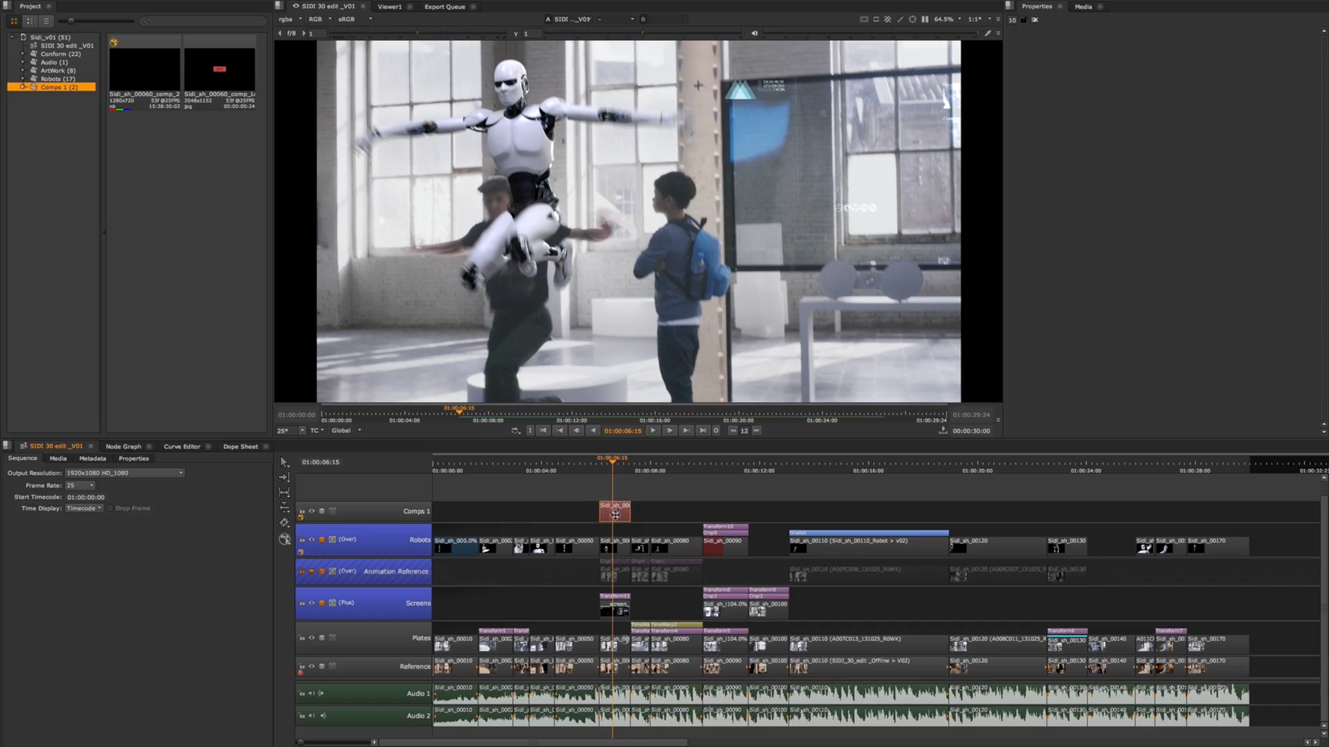 Nuke 10.5 create comp script improvements image