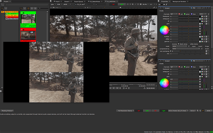 Multiview stereo support in Nuke 11.3