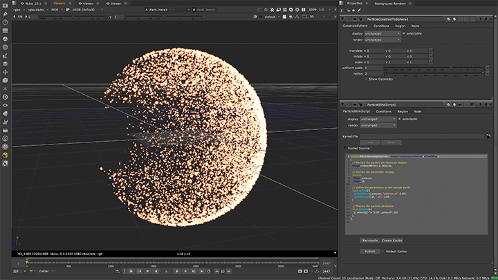 Particle BlinkScript
