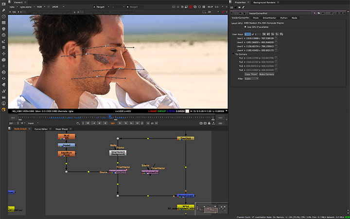 VectorCornerPin in Nuke 11.3