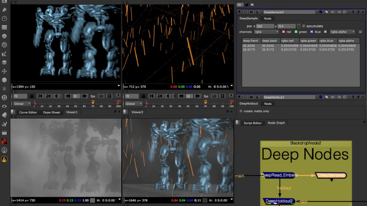 Deep compositing in Nuke
