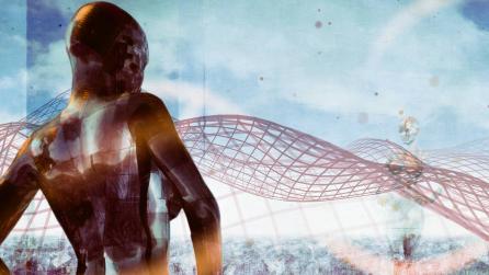 Abstract 3D Model Woman