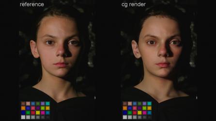 X-23 Logan's daughter in 3d rendering