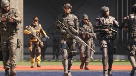 CG-rendered image of operators from Tom Clancy's Rainbow Six Siege