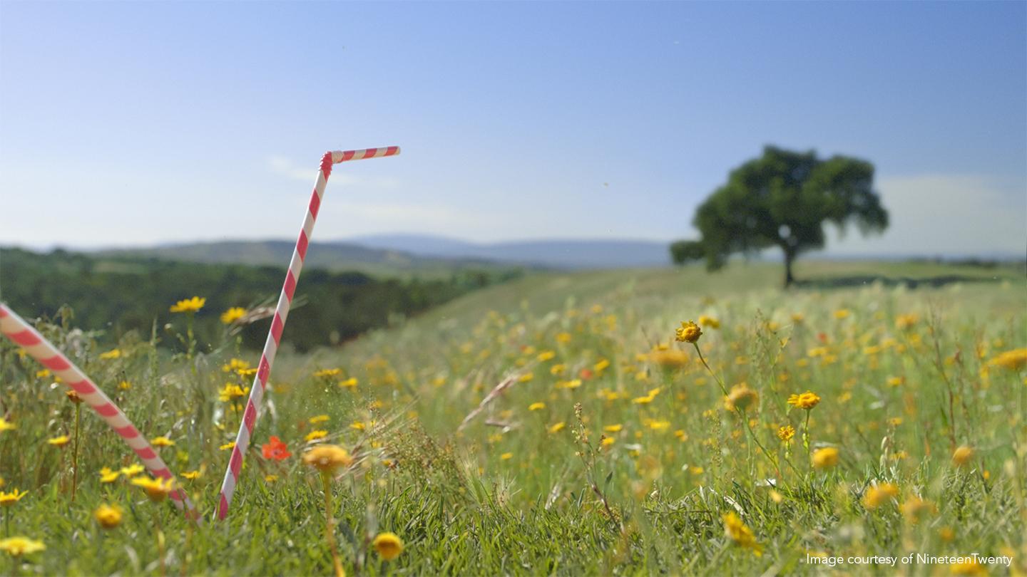 Robinsons straws advertising made with Nuke Studio