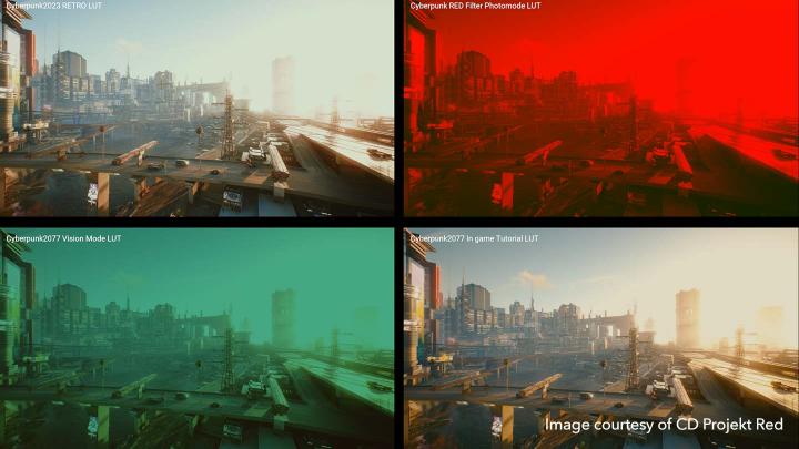 Lighting/LUTs from Night City, Cyberpunk 2077