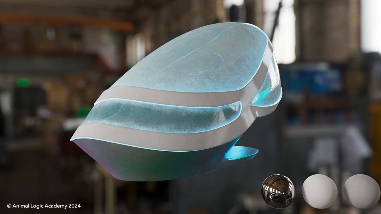 3D render of hibernation pod from animated short film Alone